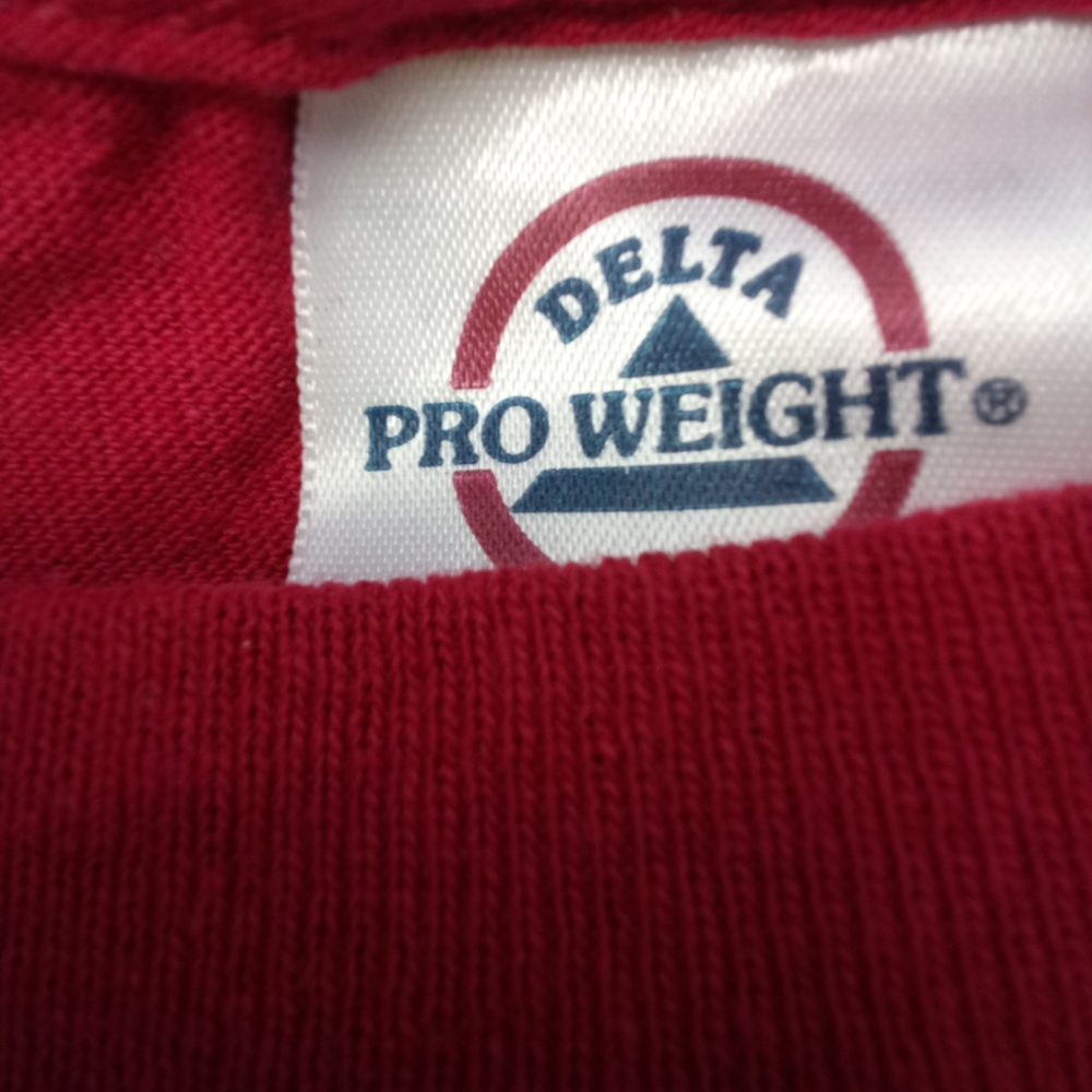 Delta Red S/S New Mexico Pullover Crew Neck Shirt Tee L - Picture 4 of 4